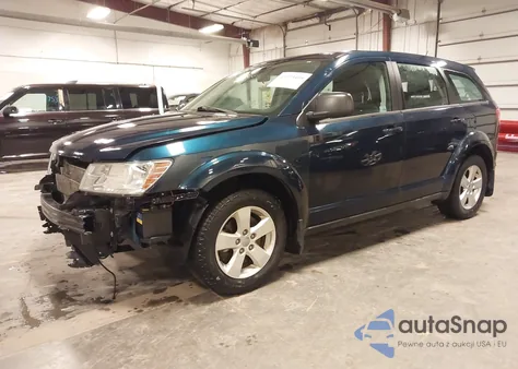 2013 Dodge Journey American Value Pkg z USA, uszkodzony, nr VIN 3C4PDCAB0DT638097